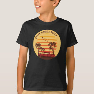 Camiseta de verão aloha da praia de Santa Mônica