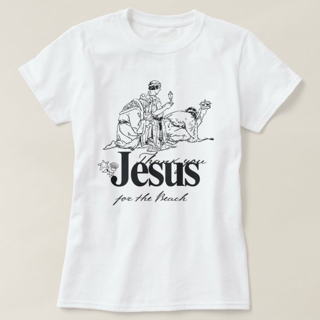 Camiseta de Verão Baseada na Fé | Obrigado Pela Be (Frente do Design)