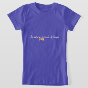 Camiseta de verão engraçada para crianças Sunshine