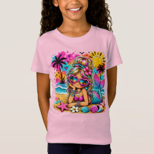 camiseta de verão para crianças
