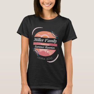 Camiseta de Verão para Reunião de Família Personal
