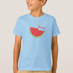 Camiseta de Verão Personalizada de Melancia