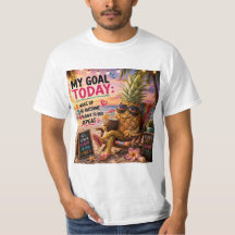Camiseta de verão relaxante