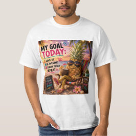 Camiseta de verão relaxante