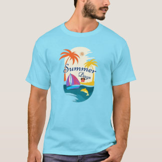 Camiseta de Verão "Sun-Kissed Bliss"