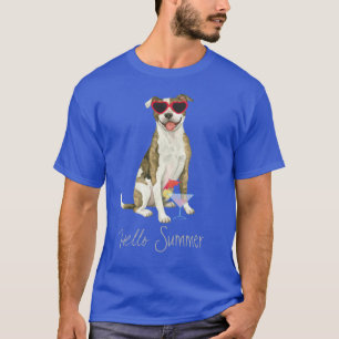 Camiseta de Verão Touro Terrier