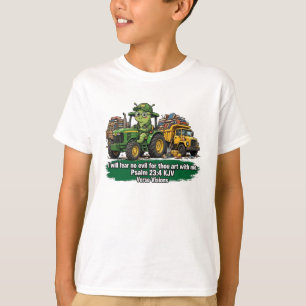 Camiseta de Versículo Bíblico KJV Cristão para Men