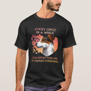 Camiseta De Vez Em Quando Um Cachorro Entra Jack Russell Te