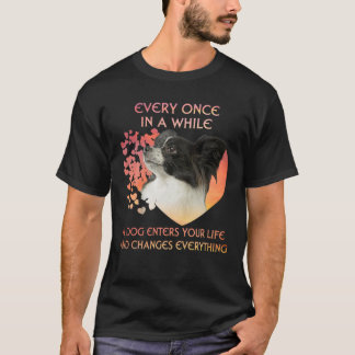Camiseta De Vez Em Quando Um Papillon Entra Em Você