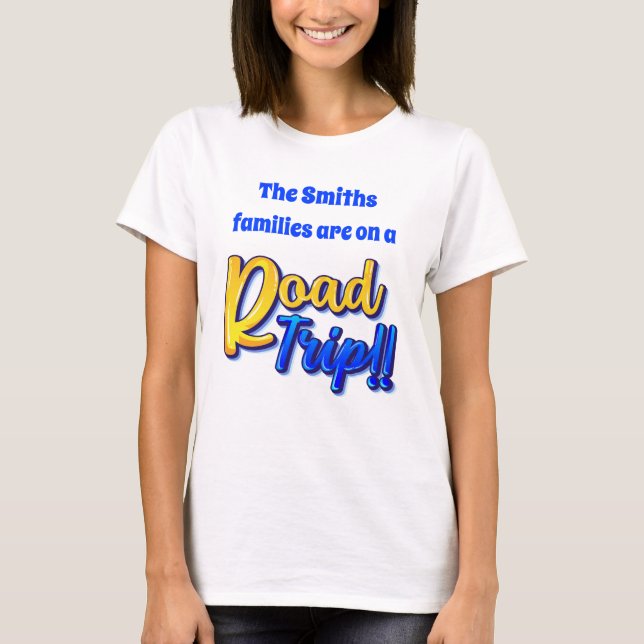 Camiseta de Viagem (Frente)