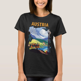 Camiseta de Viagem Alpina da Orquestra de Música d