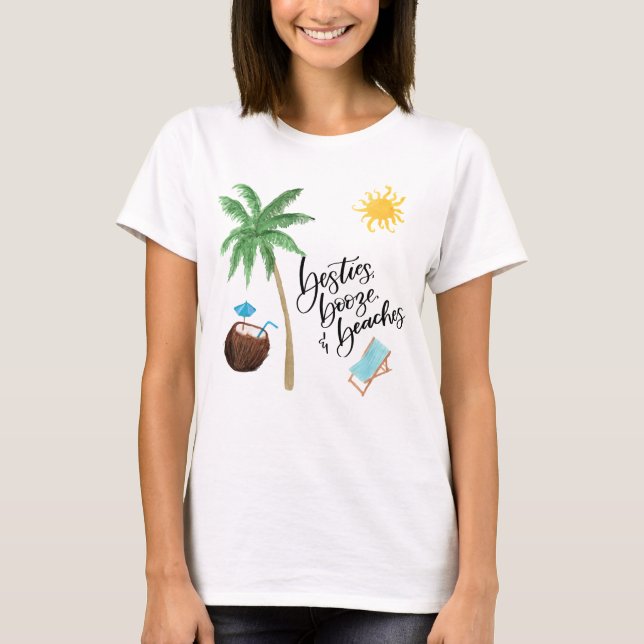 Camiseta de Viagem de Fim de Semana das Meninas –  (Frente)