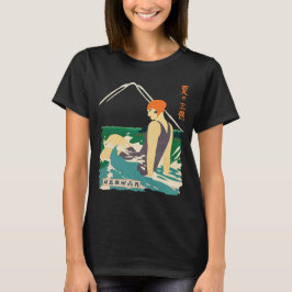 Camiseta de viagem de verão da praia da península