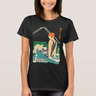 Camiseta de viagem de verão da praia da península 