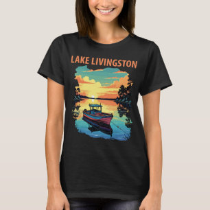 Camiseta de Viagem do Barco do Lago Livingston ao 