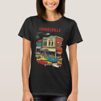 Camiseta de Viagem do Carro de Rua Histórico de Ga