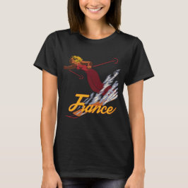 Camiseta de Viagem Retro Esportes de Inverno da Fr