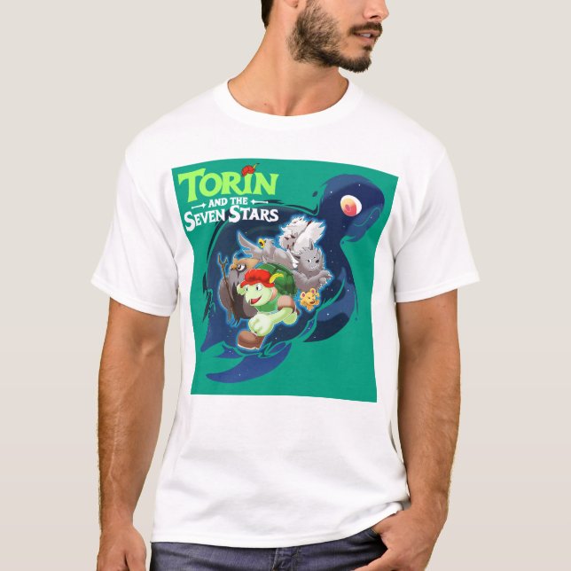 Camiseta de Videogame Torin e as Sete Estrelas (Frente)
