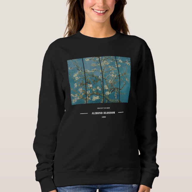 Camiseta de Vincent Van Gogh Flor de amendoeira  (Frente)
