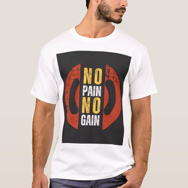 Camiseta de vinheta de logotipo (Frente)