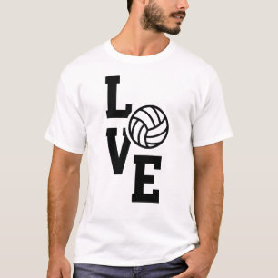 Camiseta de volei de amor atlético