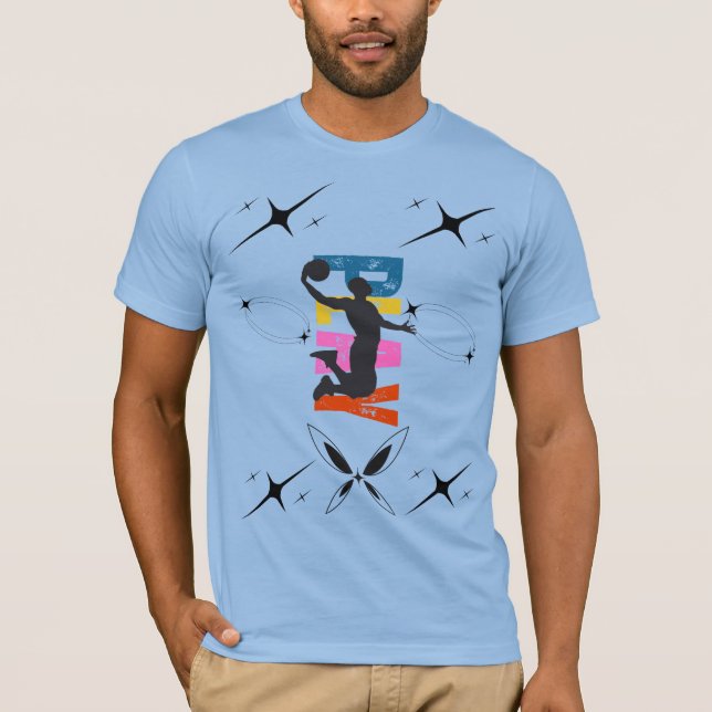 Camiseta de volei Smash Sports para jogadores e fã (Frente)