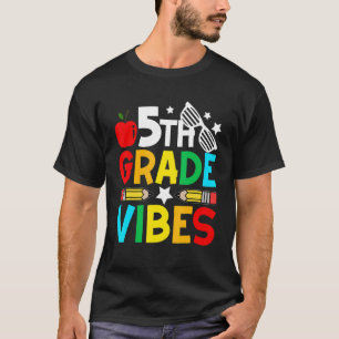 Camiseta De Volta À 5 Da Escola Víbias No Primeiro Dia Da E