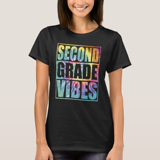 Camiseta De Volta À Classe De segundo Escolar Víblias Profe (Frente)