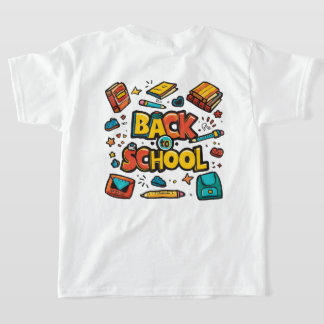 Camiseta De volta à Design de diversão escolar