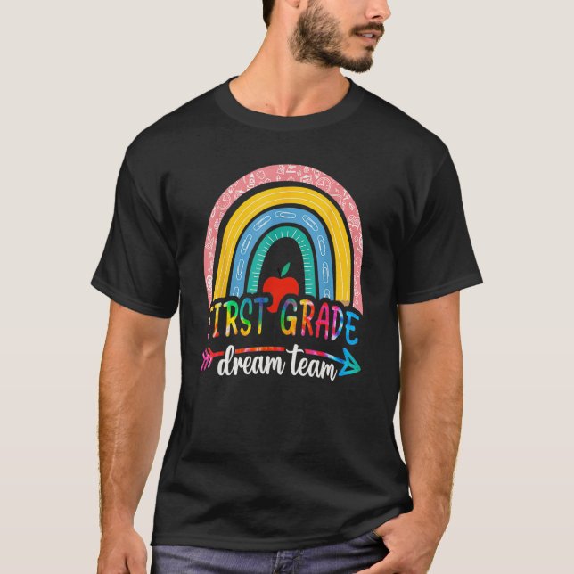 Camiseta De Volta À Equipe De Sonhos De Primeira Classe (Frente)