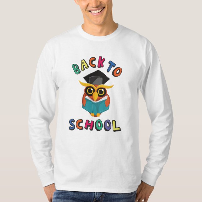 Camiseta De volta à escola (Frente)