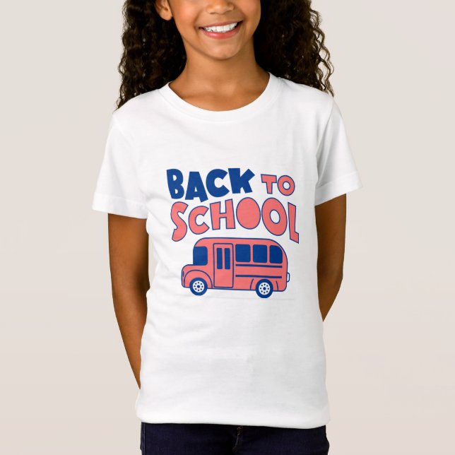 Camiseta De volta à escola (Frente)