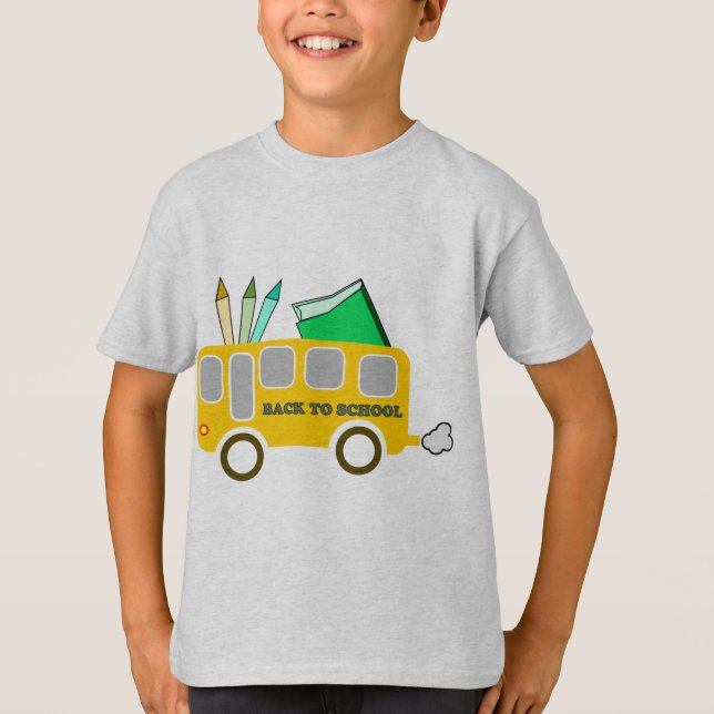 Camiseta De volta à escola (Frente)