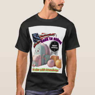 Camiseta de volta à escola