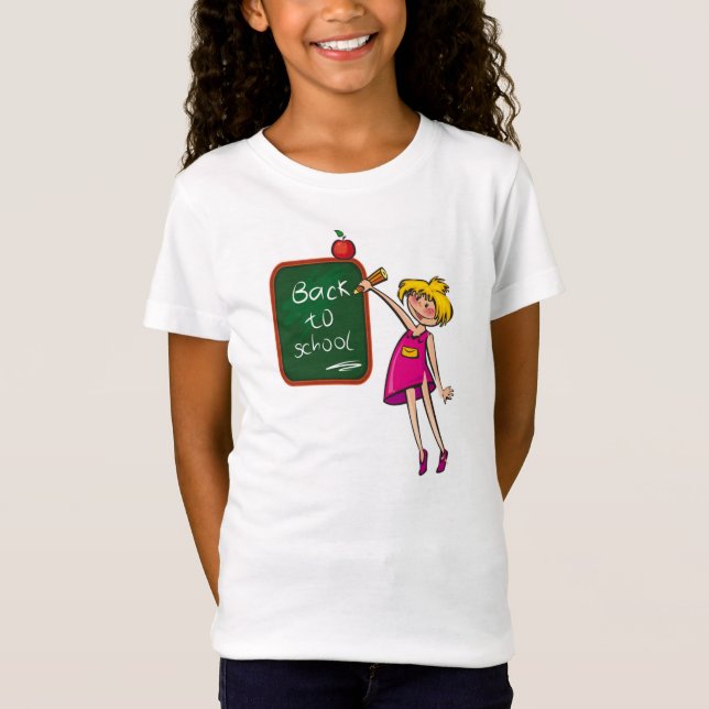 CAMISETA "DE VOLTA À ESCOLA" (Frente)