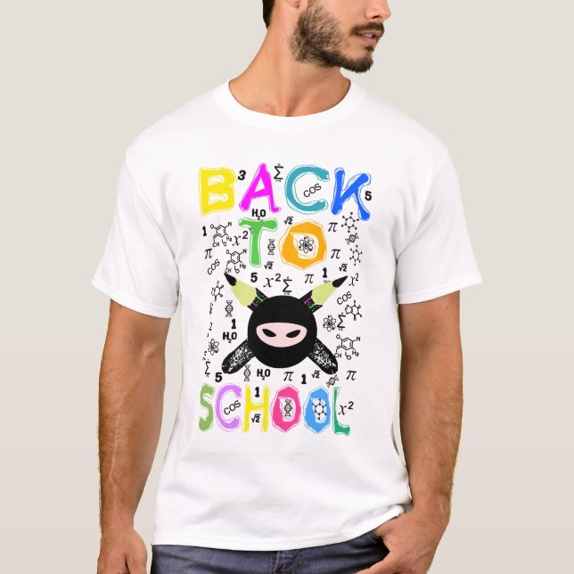 Camiseta De volta à escola (Frente)