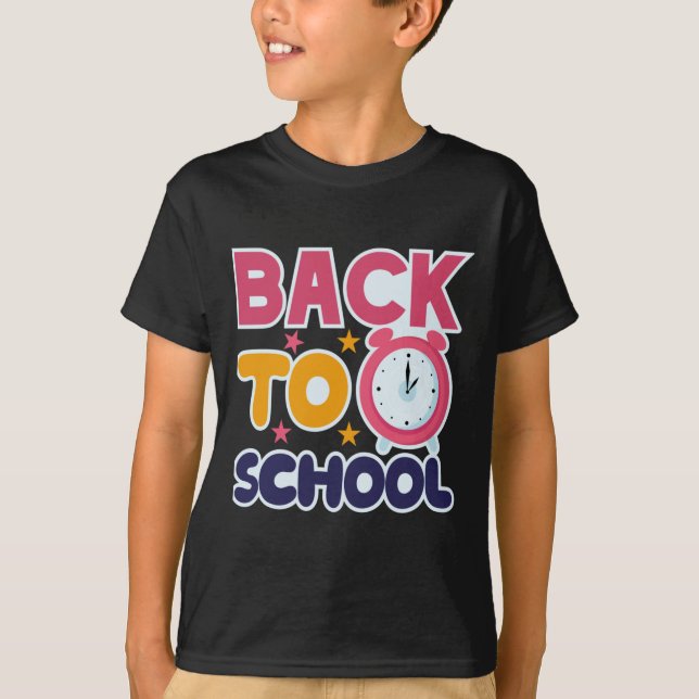Camiseta De Volta À Escola (Frente)