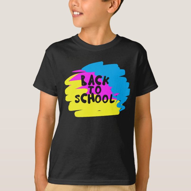 Camiseta De volta à escola (Frente)