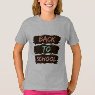 Camiseta De volta à escola