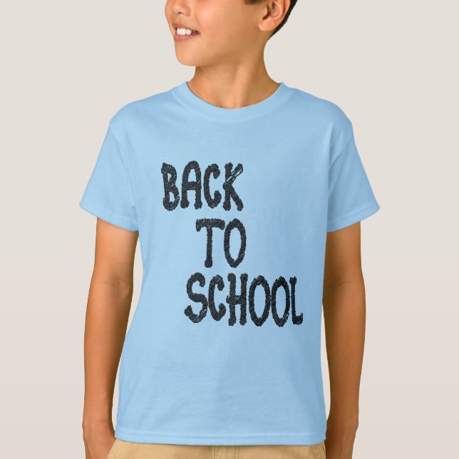 Camiseta De volta à escola (Frente)