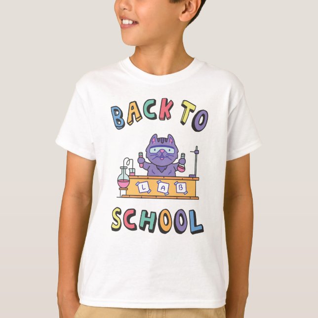 Camiseta De volta à escola (Frente)
