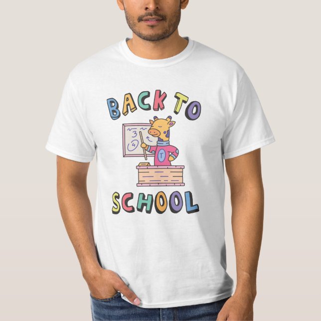 Camiseta De volta à escola (Frente)