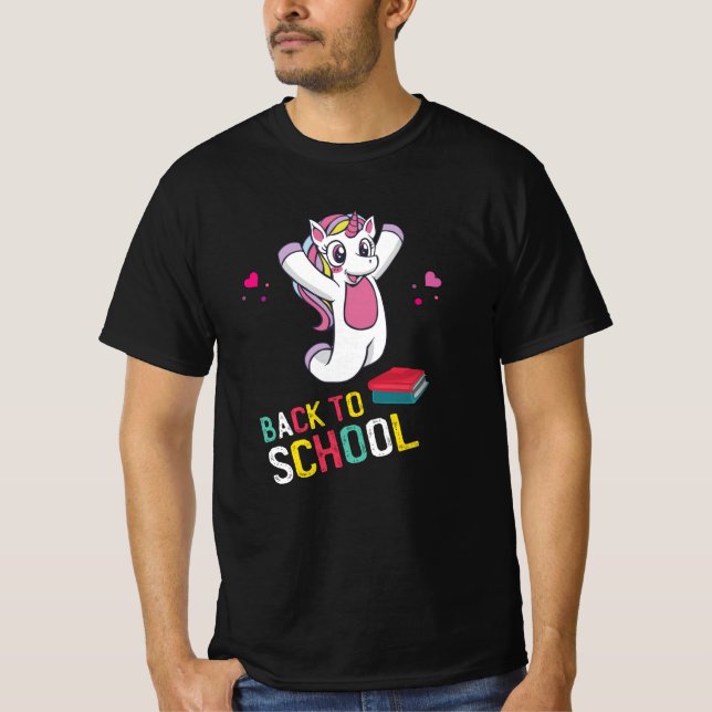 Camiseta De volta à escola (Frente)