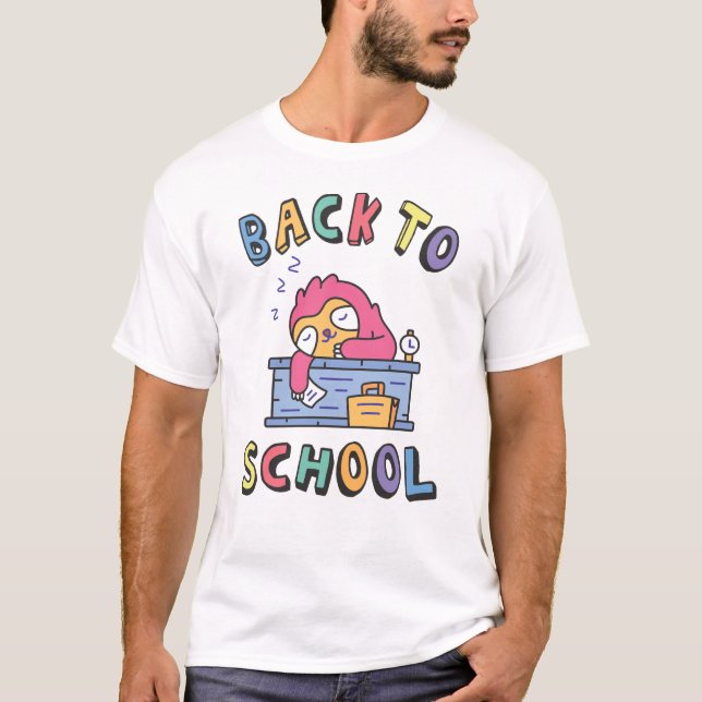 Camiseta De volta à escola (Frente)