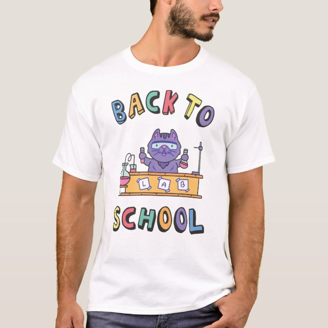 Camiseta De volta à escola (Frente)
