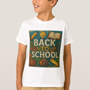 Camiseta de volta à escola