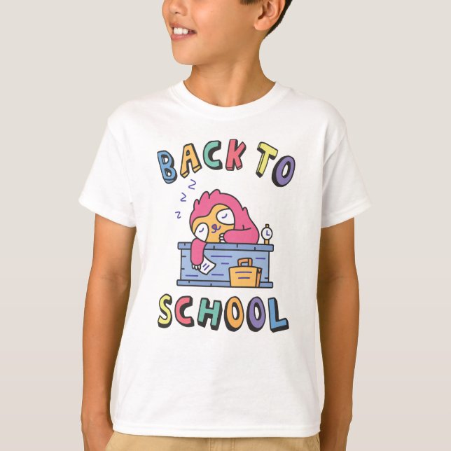 Camiseta De volta à escola (Frente)