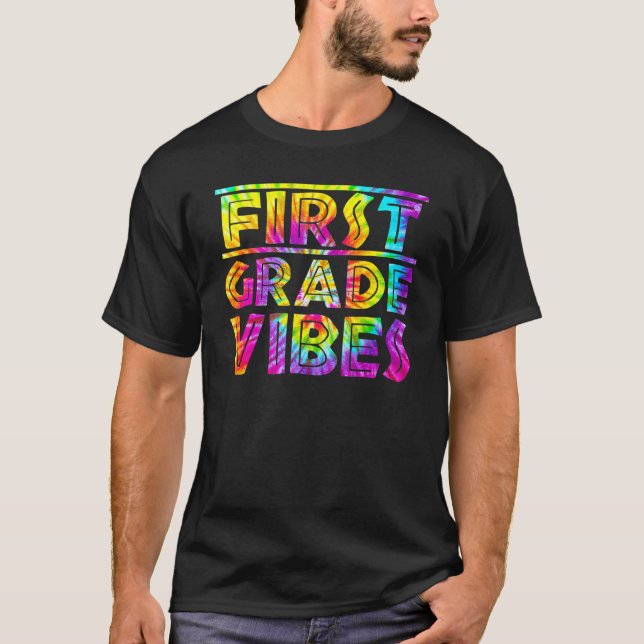Camiseta De Volta À Escola 1rua Vibes Primeiro Dia Professo (Frente)