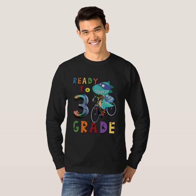 Camiseta De Volta À Escola, 3º Grau (Frente Completa)