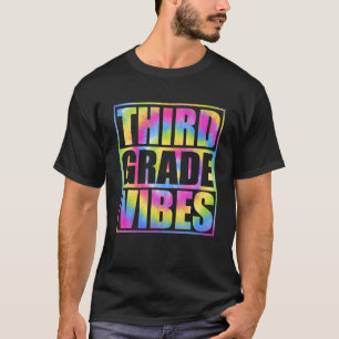 Camiseta De Volta À Escola, 3º Grau, Víblias No Primeiro Di